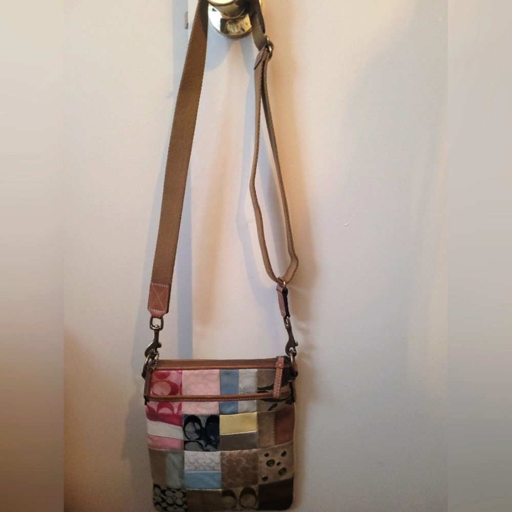 Coach shoulder cross body bag